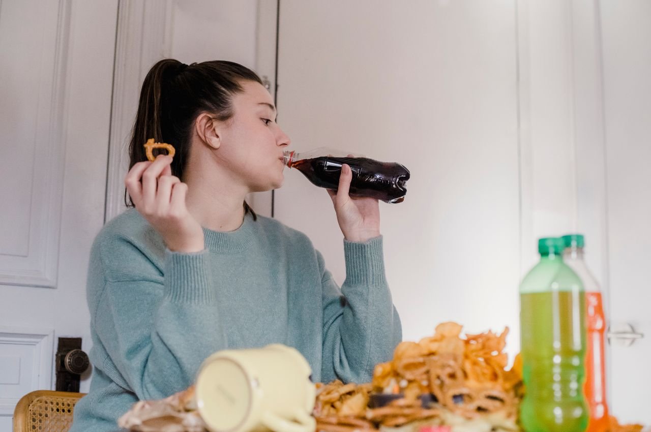 eathing unhealthy foods