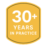 30+ Years in Practice